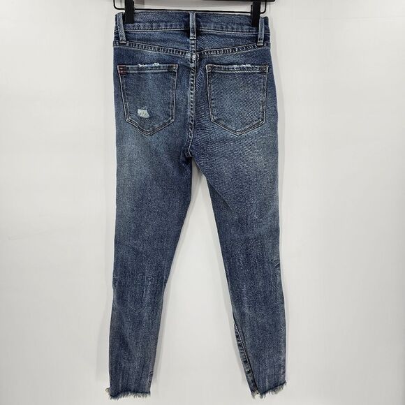 Bdg 24w crop twig high rise jeans distressed ripped - Picture 2 of 3